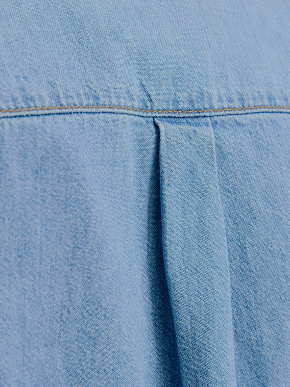 Jack & Jones Modrá pánská džínová košile Jack & Jones Creek