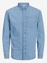 Jack & Jones Modrá pánská džínová košile Jack & Jones Creek