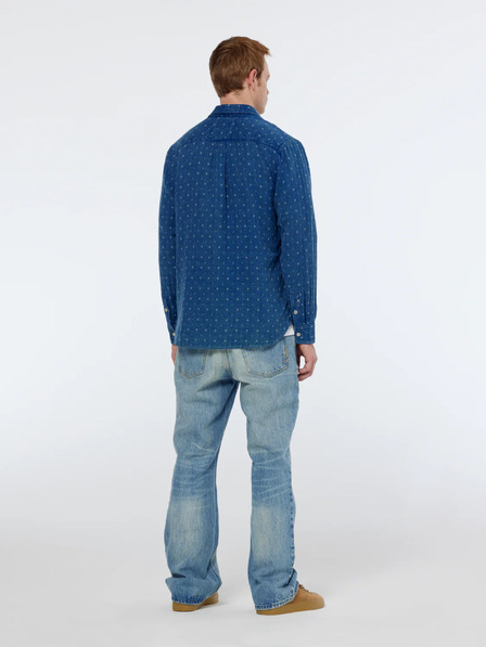 Scotch & Soda Modrá pánská džínová košile Scotch & Soda
