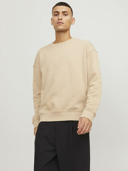 Jack & Jones Béžová pánská mikina Jack & Jones