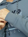 Jack & Jones Modrá pánská mikina s kapucí Jack & Jones