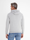 LERROS Šedá pánská mikina s kapucí LERROS