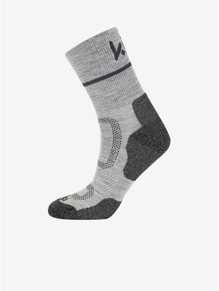 Kilpi Světle šedé sportovní unisex ponožky Kilpi STEYR