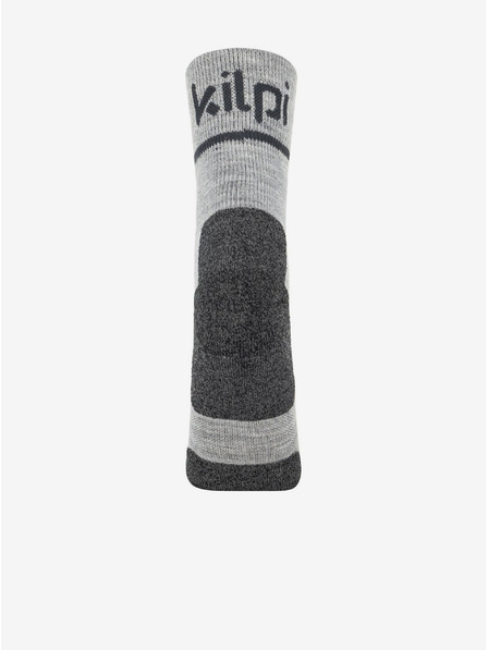 Kilpi Světle šedé sportovní unisex ponožky Kilpi STEYR
