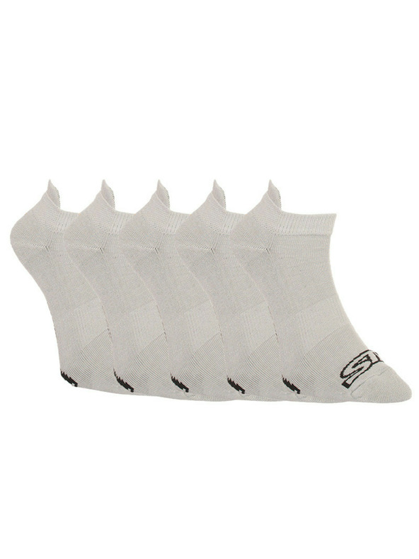 Styx 5PACK ponožky Styx nízké šedé