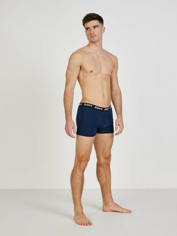 ZOOT.lab Sada tří pánských boxerek v červené, modré a šedé barvě ZOOT.lab