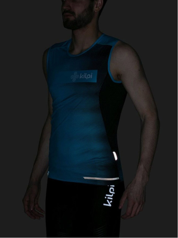 Kilpi Pánské týmové běžecké tílko Kilpi EMILIO-M Modrá
