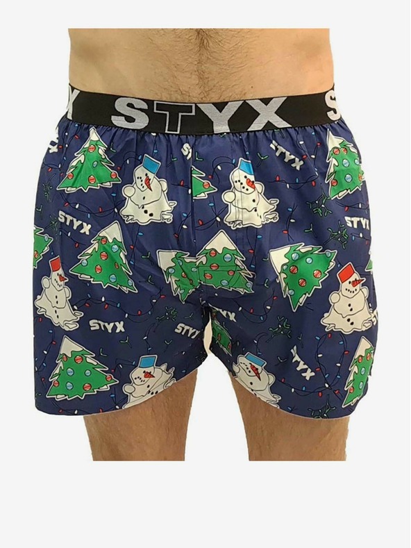 Styx Pánské trenky Styx art sportovní guma Vánoce