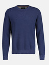 LERROS Tmavě modrý pánský basic svetr LERROS