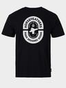 Horsefeathers Triko Powder Badge II - black velikost L HORSEFEATHERS
