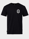 Horsefeathers Triko Powder Badge II - black velikost L HORSEFEATHERS
