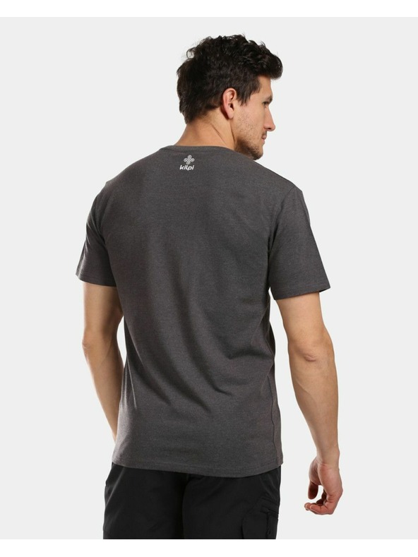 Kilpi Pánské bavlněné tričko Kilpi VIBE-M Tmavě šedá