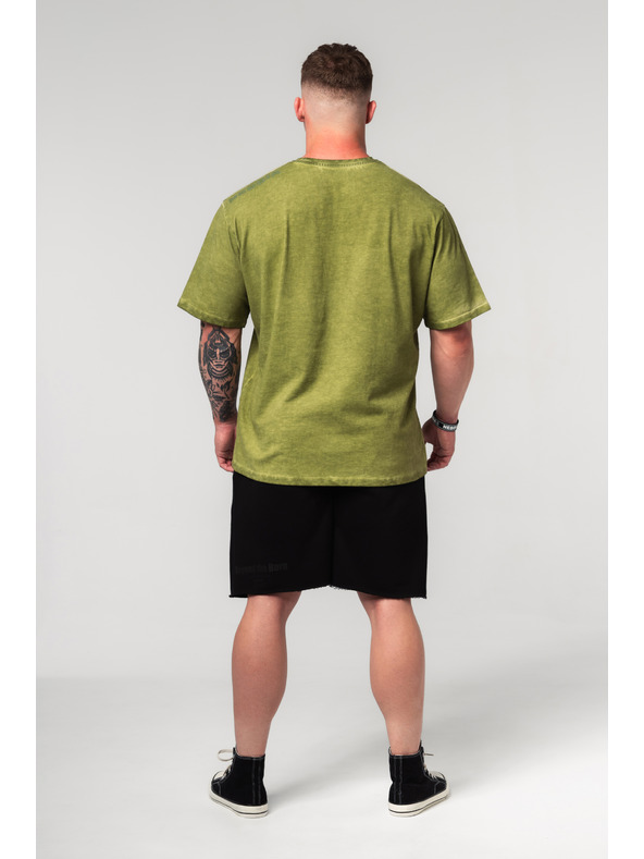 Nebbia Washed-off oversized tričko HERITAGE 355 Nebbia