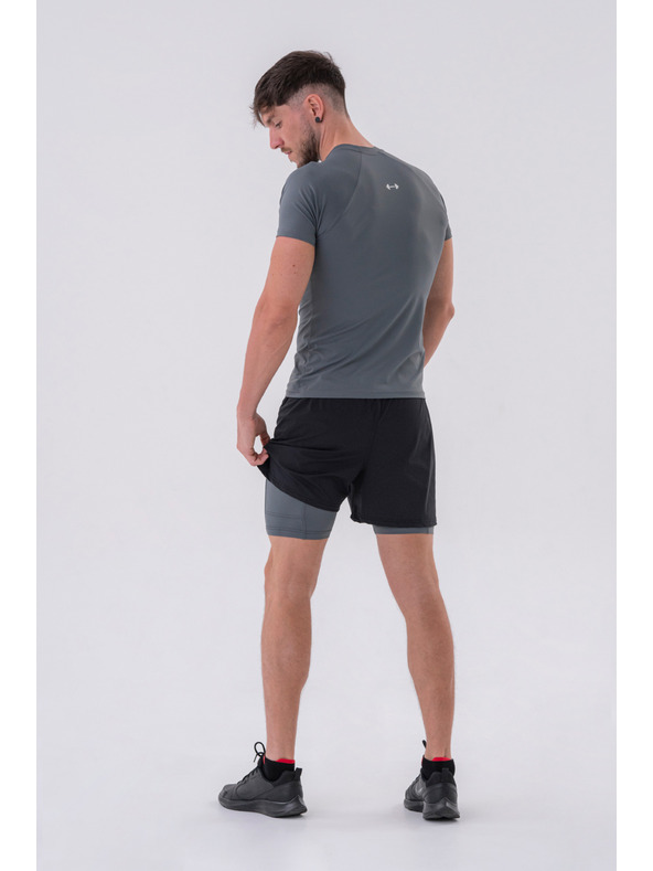 Nebbia Funkční Slim-fit tričko 324 Nebbia