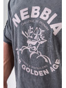 Nebbia Washed oversized tričko GOLDEN AGE 790 M,black