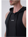 Nebbia Fitness tílko s kapucí 323 Black Nebbia
