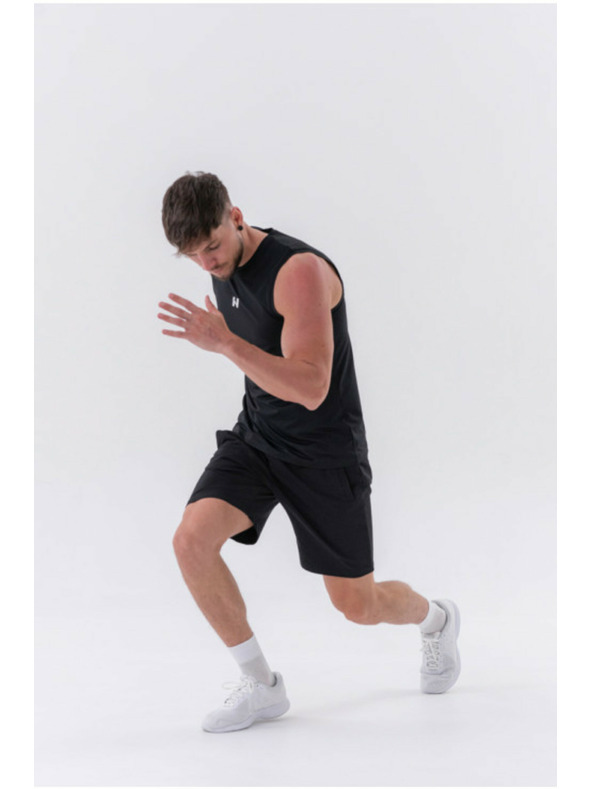 Nebbia Funkční sportovní tílko „Power“ 322 Black Nebbia