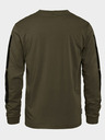 Horsefeathers Triko Tall Typo LS - burnt olive velikost L HORSEFEATHERS