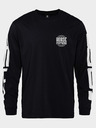 Horsefeathers Triko Tall Typo LS - black velikost L HORSEFEATHERS