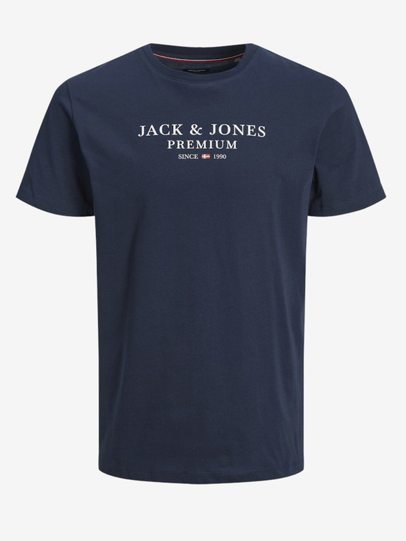 Jack & Jones Tmavě modré pánské tričko Jack & Jones