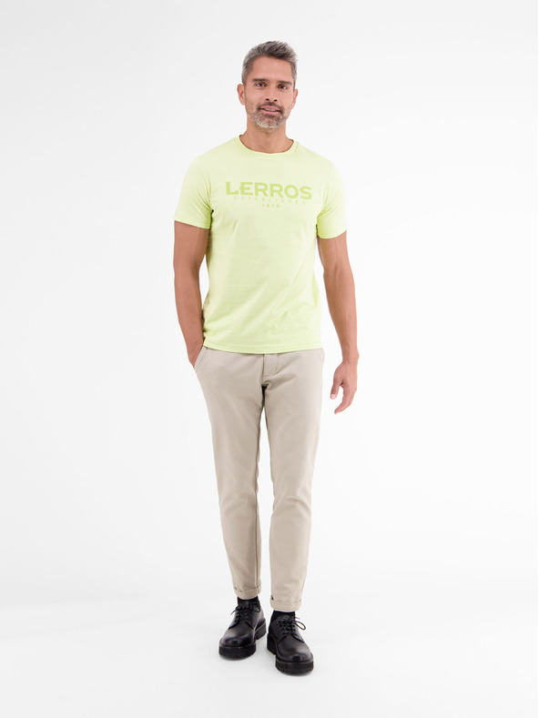 LERROS Světle zelené pánské tričko LERROS
