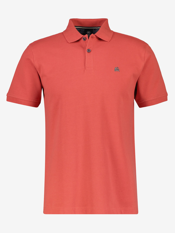LERROS Červené pánské polo tričko LERROS