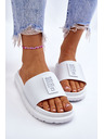 BIG STAR SHOES Dámské pantofle Big Star Bílé