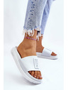 BIG STAR SHOES Dámské pantofle Big Star Bílé