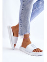 BIG STAR SHOES Dámské pantofle Big Star Bílé