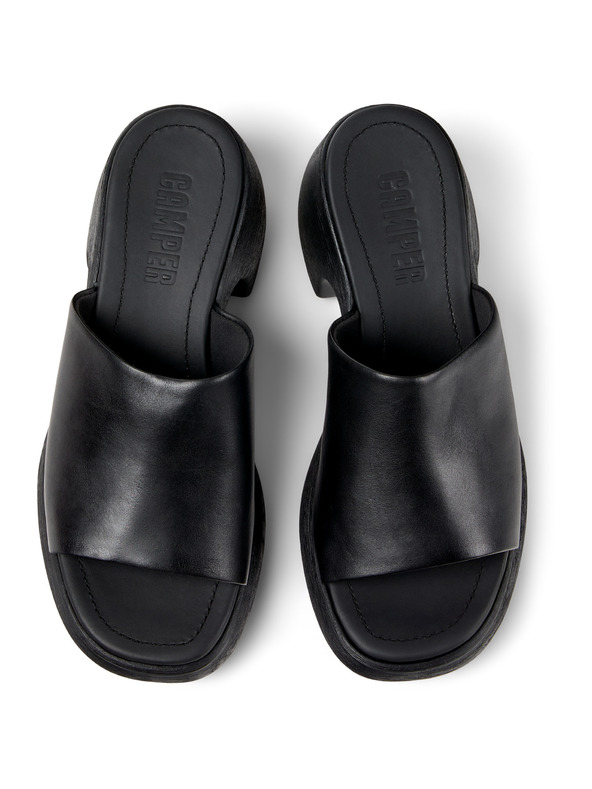 Camper Dámské pantofle na podpatku Camper