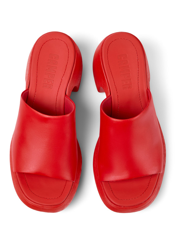 Camper Dámské pantofle na podpatku Camper