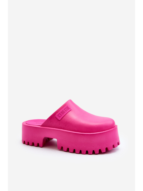 BIG STAR SHOES Dámské žabky na masivní podrážce Big Star