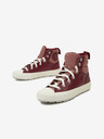 Converse Vínové dámské kotníkové tenisky Converse