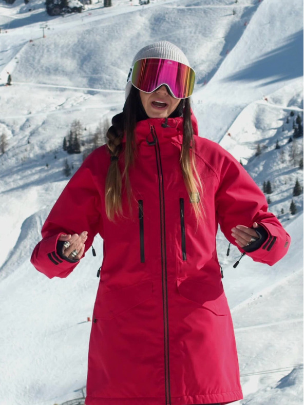 Horsefeathers Bunda Larra II - violet velikost L HORSEFEATHERS