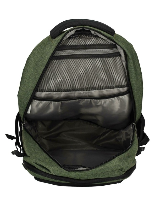 Enrico Benetti Batoh Enrico Benetti Hamburg Notebook Backpack 35,5 l Olive