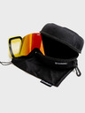 Horsefeathers Snowboardové brýle Colt - black/mirror red HORSEFEATHERS