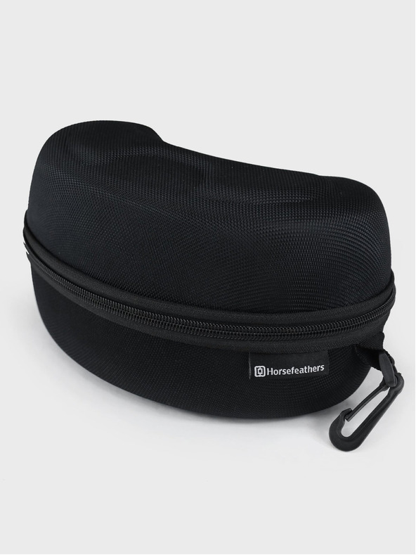 Horsefeathers Snowboardové brýle Colt - black/mirror red HORSEFEATHERS