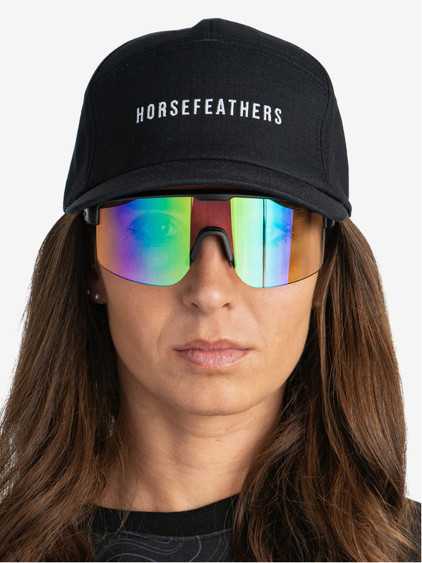 Horsefeathers Fotochromatické brýle Scorpio - matt black/mirror green HORSEFEATHERS