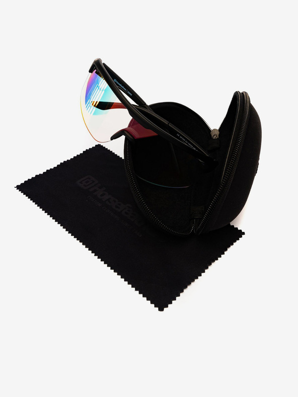 Horsefeathers Fotochromatické brýle Scorpio - matt black/mirror green HORSEFEATHERS