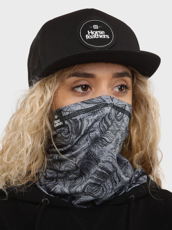 Horsefeathers Nákrčník Lightweight - gray feathers HORSEFEATHERS