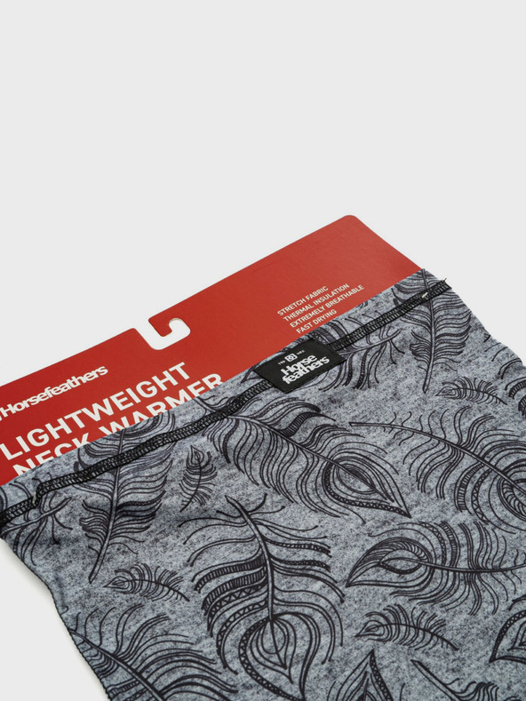 Horsefeathers Nákrčník Lightweight - gray feathers HORSEFEATHERS