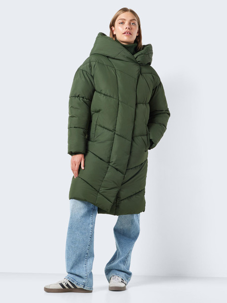 Noisy May Khaki dámský prošívaný kabát Noisy May New Tally