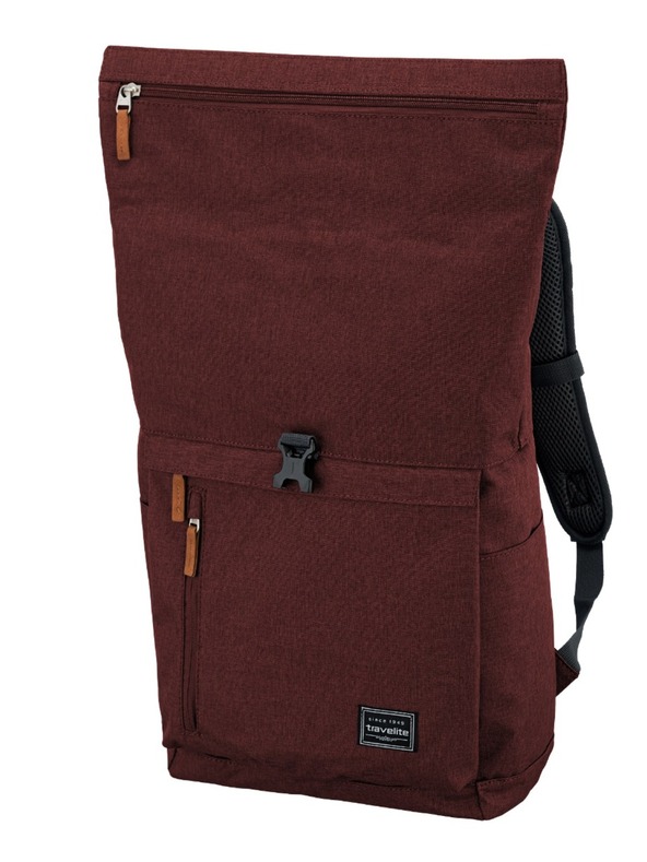 Travelite Batoh Travelite Basics Roll-up Backpack Bordeaux