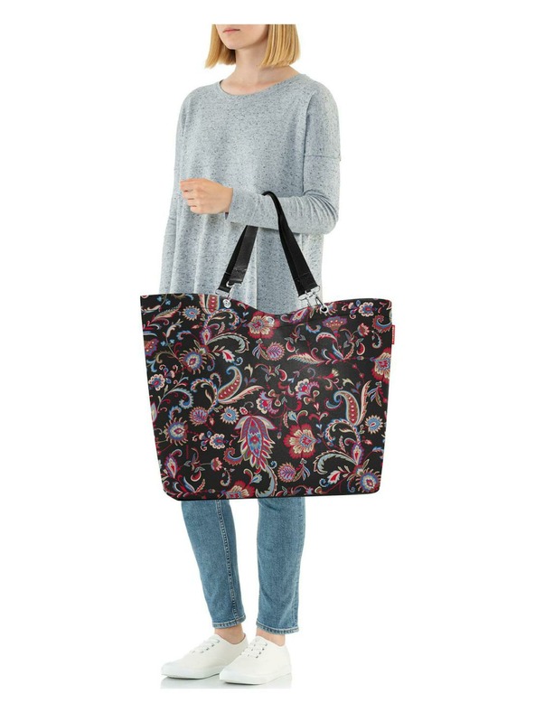 Reisenthel Kabelka Reisenthel Shopper XL Paisley Black