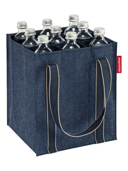 Reisenthel Brašna Reisenthel Bottlebag Herringbone Dark Blue