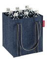 Reisenthel Brašna Reisenthel Bottlebag Herringbone Dark Blue
