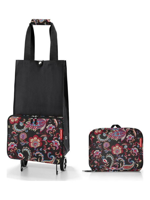 Reisenthel Brašna Reisenthel Foldabletrolley Paisley Black