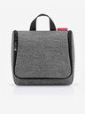 Reisenthel Šedá dámská kosmetická taška Reisenthel Toiletbag Twist Silver