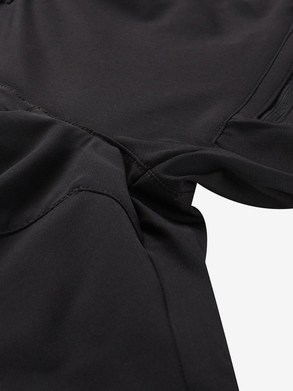 ALPINE PRO Dámské softshellové kraťasy ALPINE PRO BAKA black