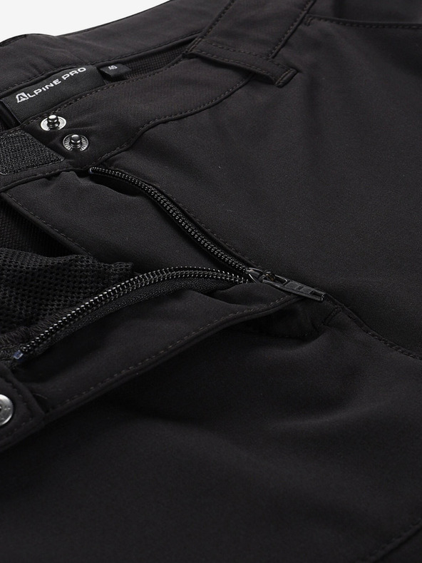 ALPINE PRO Dámské softshellové kraťasy ALPINE PRO BAKA black